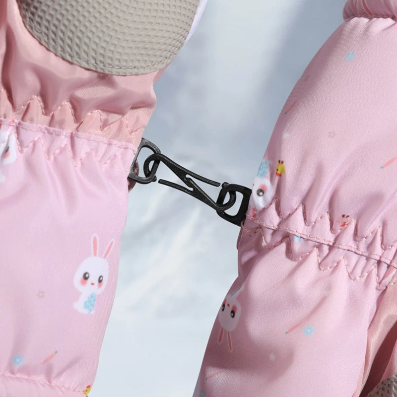 Gants de ski à écran tactile imperméables pour hommes et femmes, gants de moto respirants, rembourrés, UNIS issants, chauds, coupe-vent, froids, hiver