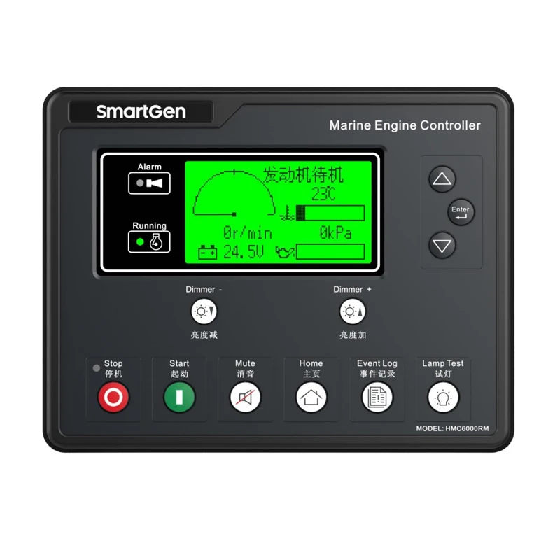 Imagem -02 - Smartgen Diesel Engine Controller Monitoramento Remoto Hmc6000a Hmc6000rm