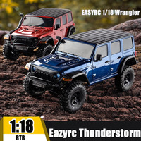 Fms Eazyrc 1:18 Thunderstorm Wrangler Rc Remote Control 4wd Climbing Off Road Vehicle Model Electric Model Toy