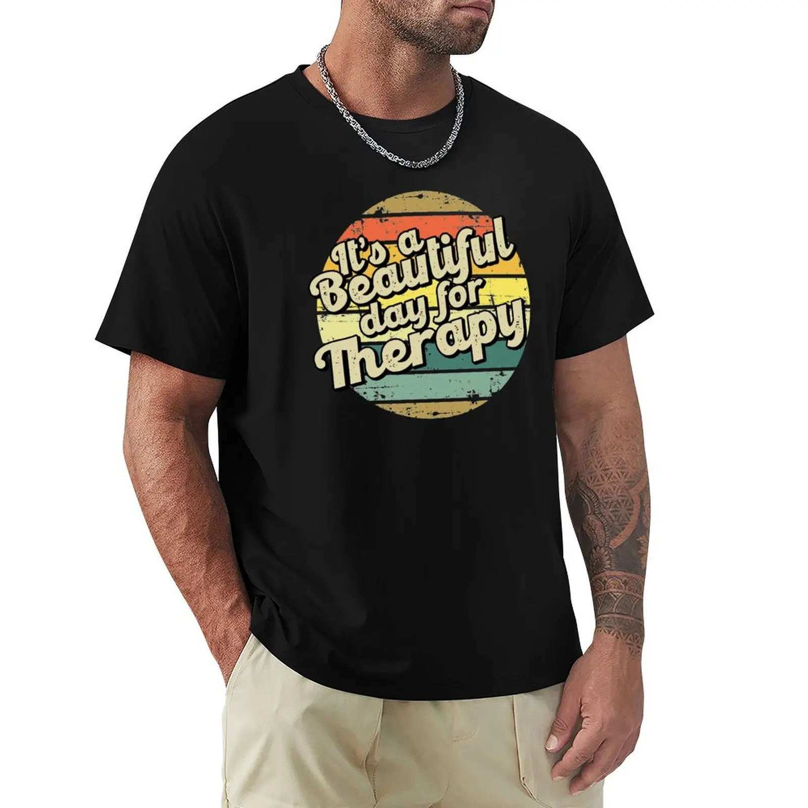 

Therapy gift for therapist T-Shirt Simple Trendy Casual T-Shirt