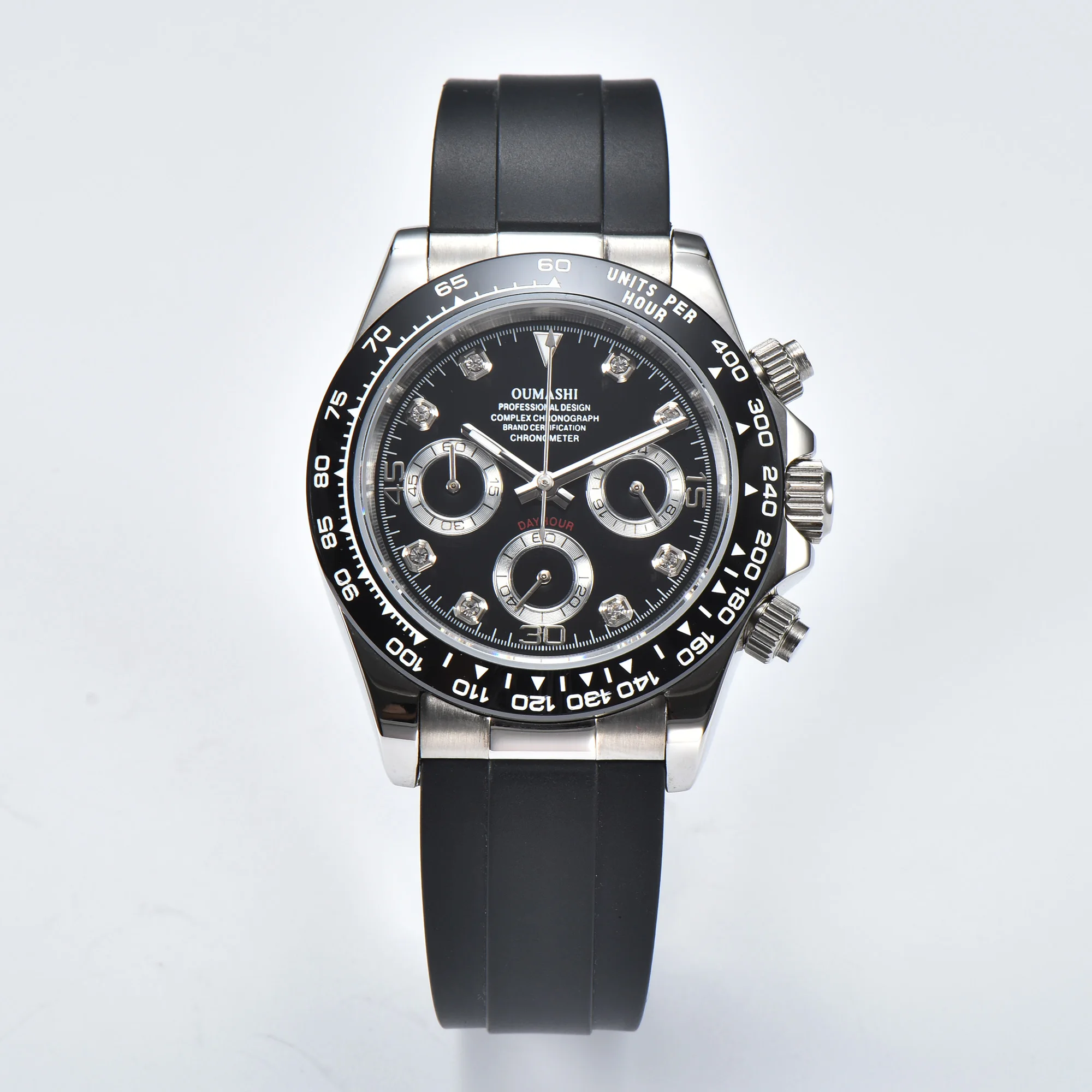 

Men's luxury watch VK63 watch Sports Quartz Watch Sapphire multifunctional Mechanical timing watch for vk63 Movement