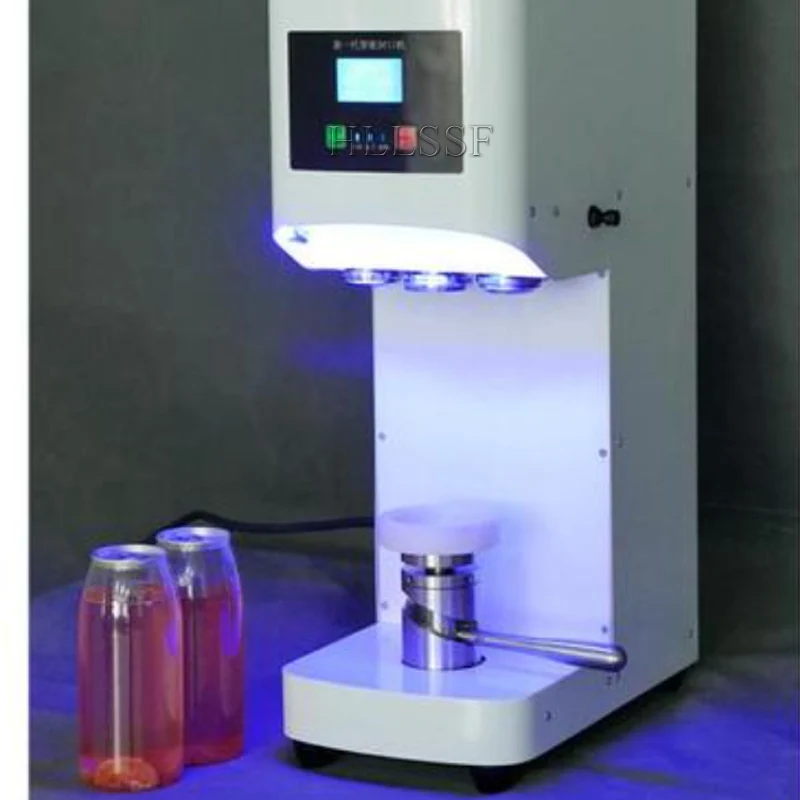 Automatic milk tea shop beverage sealing machine can seamer machine aluminum beer can sealing machine cola sealing machinE