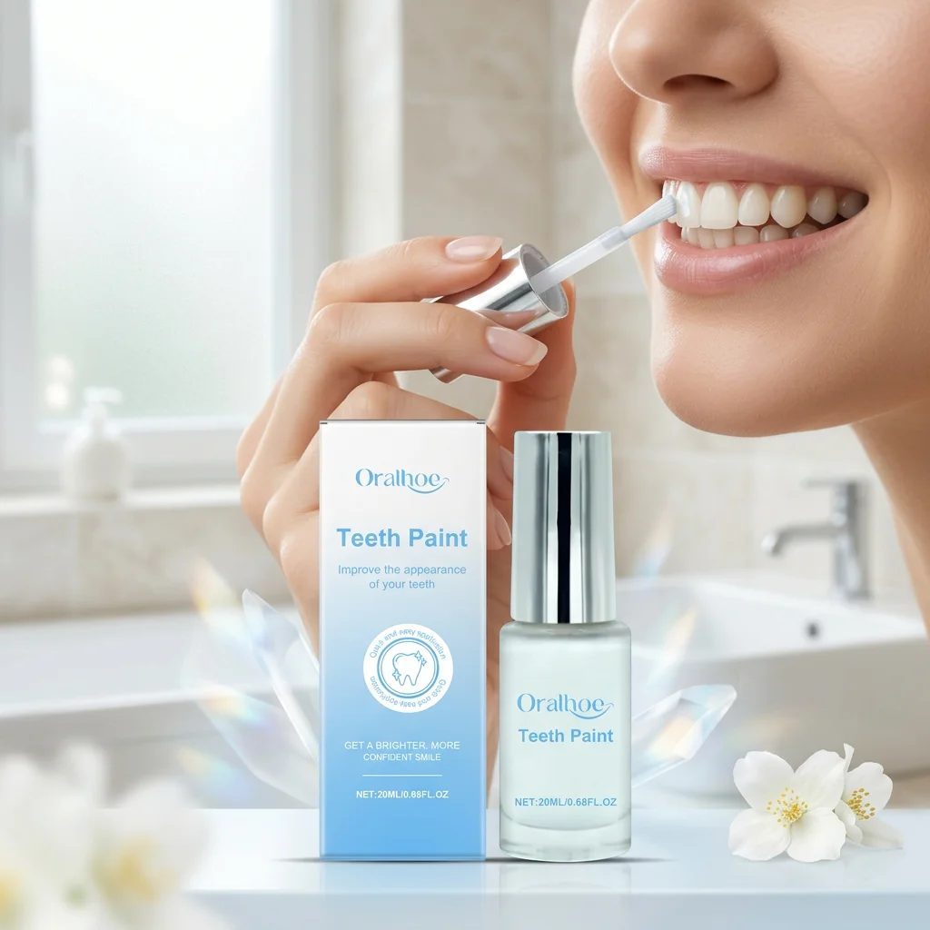 Teeth Whitening Promotion - Pintura Blanqueadora de Dientes, Reduce la