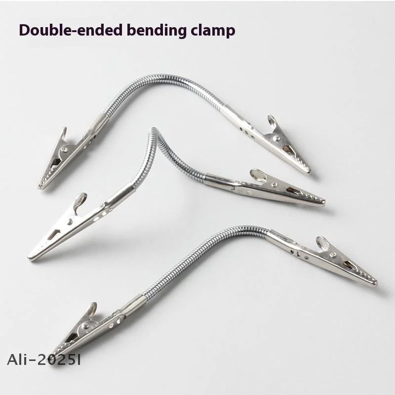 

【I】10pcs Double-ended Mosquito-repellent Incense Clip Universal Crocodile Clip Bracket Broken Incense Clip Extended Hose