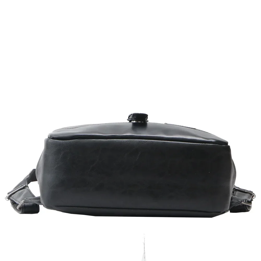 Customizable Women fashion backpack male travel backpack school mens leather business bag large laptop shopping travel bag