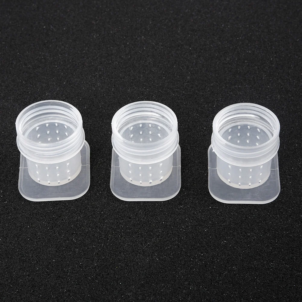 3pcs Plastic Bee Water Feeder Drinking Fountain Equipment for Beekeeping with Anti Drowning Features and Clean Water Maintenance