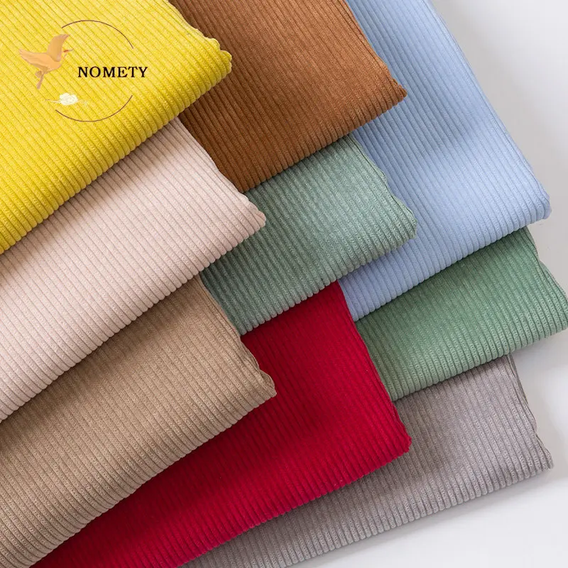 Corduroy Fabric Solid Jacket Pants Sofa Velvet Cloth for Sewing Shirt Sweater Clothing Handmade DIY 150x50cm