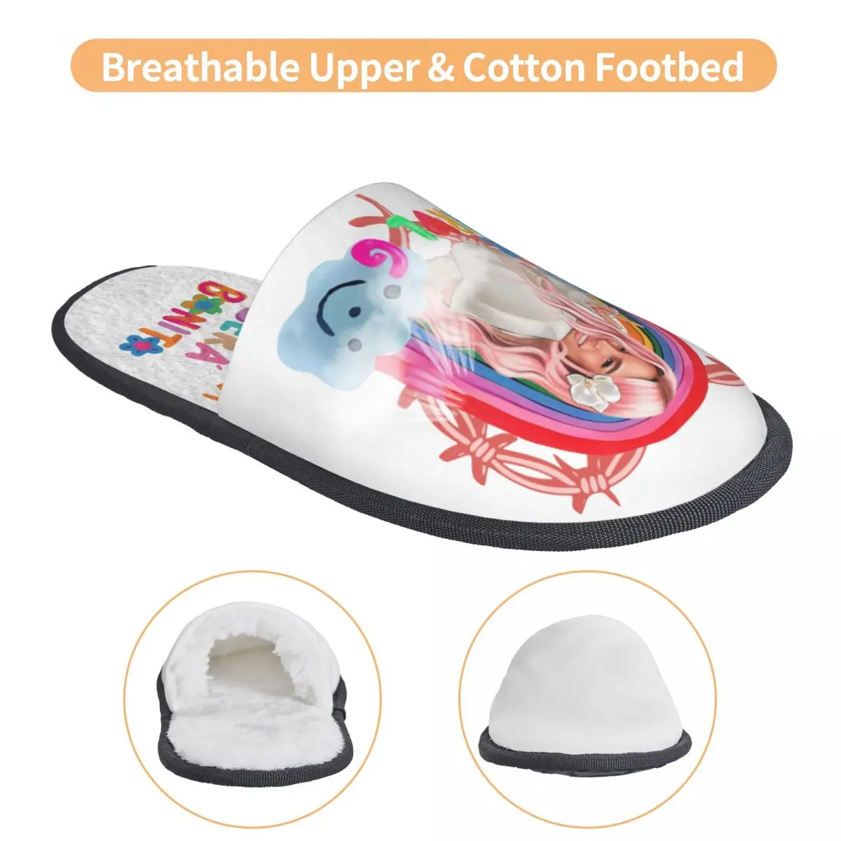 Manana Sera Bonito Karol G Sirenita pantofole da casa camera da letto Soft Memory Foam Slides antiscivolo