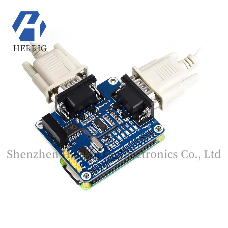 

Weixue Raspberry Pi dual-channel isolated RS232 serial port expansion board module SC16IS752 SP3232