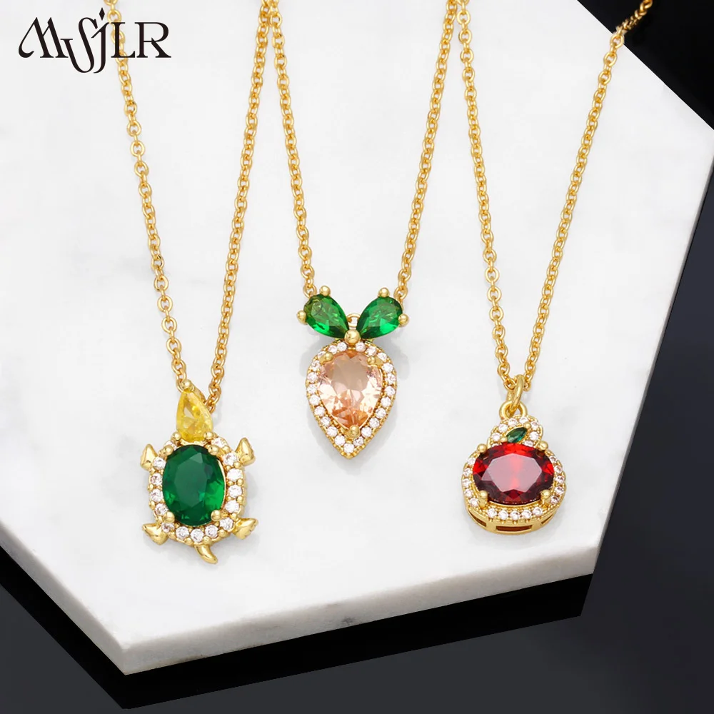 MVN-036  2023 Fashion Sale Gold Plated Women Variety Of Models Necklace Wedding Party Nice Gift Celebration Necklace Jewelry