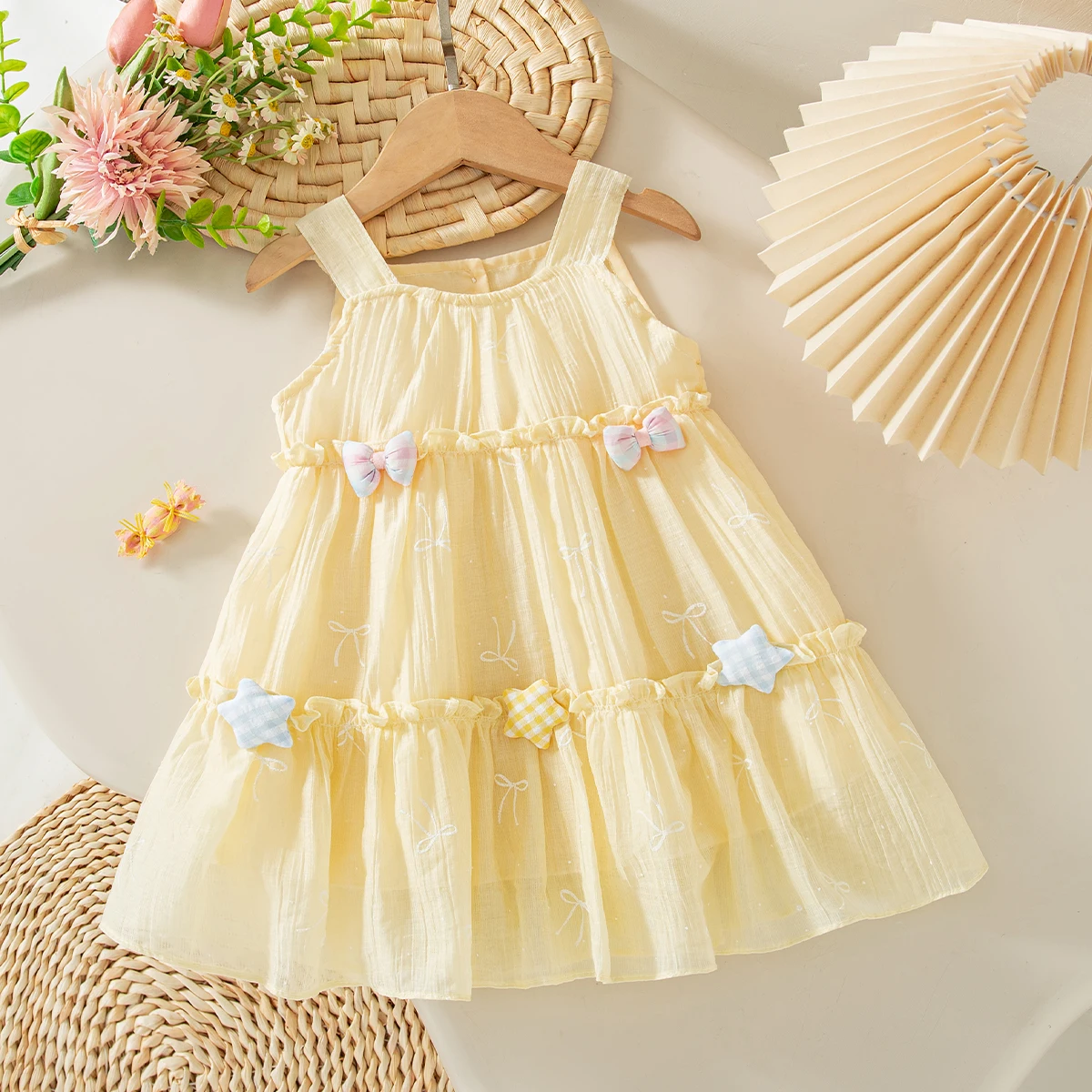Baby Girl Dress Summer Bow Mes - Summer Clothing Beach recension och pris