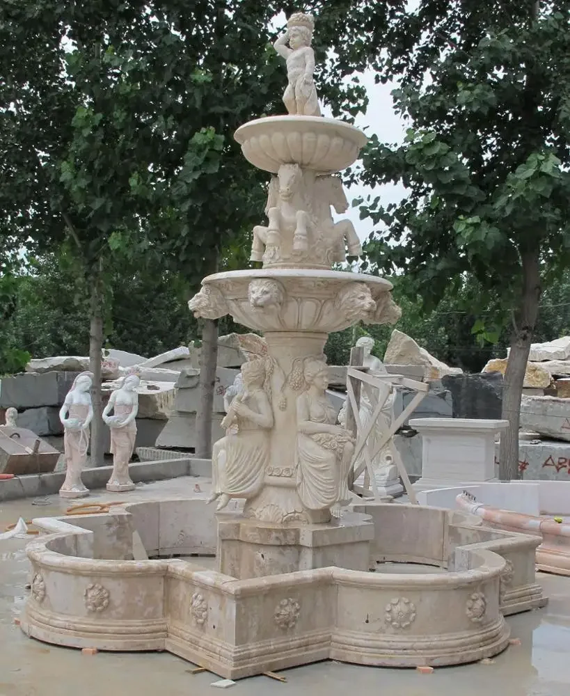 Large Garden Water Fountain Statues