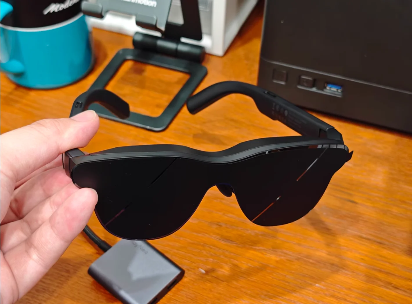 RayNeo Air 3S Pro Smart AR Óculos de visualização de tela HD de 135 polegadas XR Óculos 1200Nits Brilho 3D Surround Sound AR Óculos personalizados