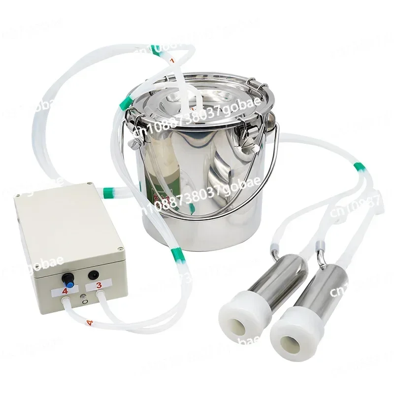 

New Design Portable Rechargeable Battery Cow Milking Machine Automatic Adjustable Goat Sheep Milking Machine With Pulse