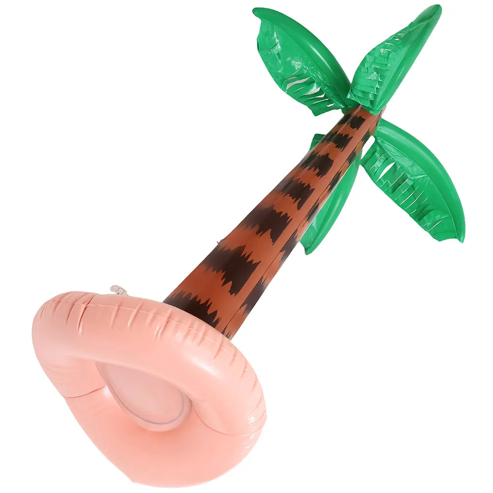

Inflatable Coconut Tree Props PVC Blow up Decorations for Party Tropical Photo Booth Supplies Plastic Tree Toy