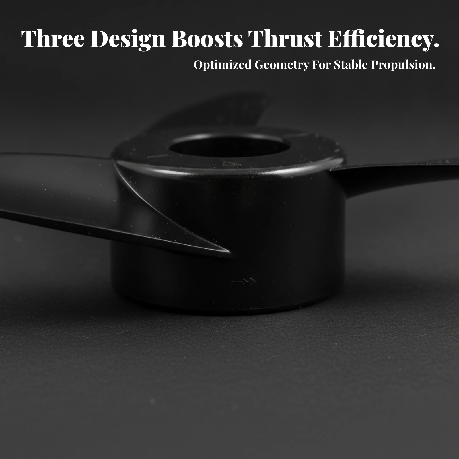 3-Blade Outboard Propeller Lightweight Propeller with Mounting Hardware Molded High Reliability for Boat Owners