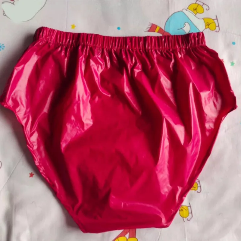 Male Shiny Down Clothing Fabric Briefs Soft Smooth Waterproof Lightweight Men Bulge Panties Party Nightclub Hombre Underwear