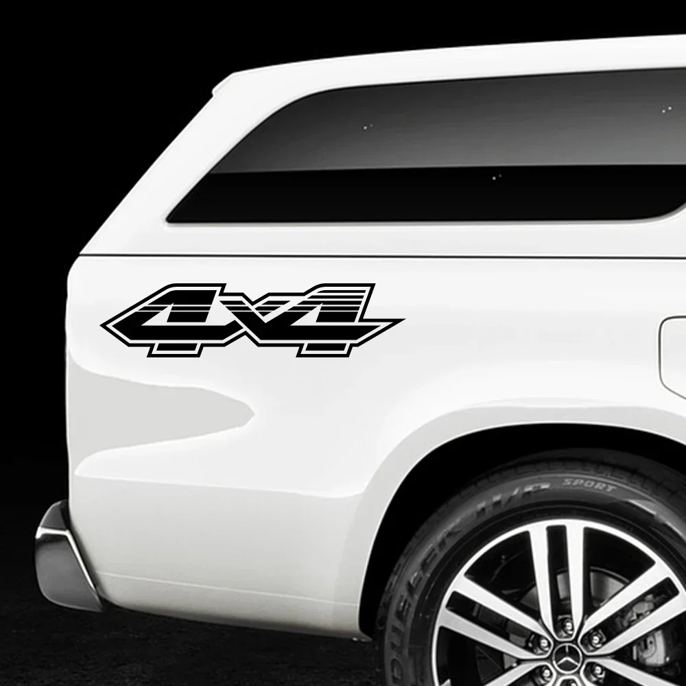 

Автомобильная наклейка в полоску 4X4, декоративная наклейка для пикапа, декор для Ford F150 Toyota Hilux Isuzu Dmax Dodge RAM GWM Cannon Chevrolet Silverado