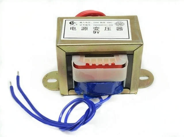 Transformador EI66-50W 50W/VA 220V a 6V/9V/12V/15V/18V/24V/doble voltaje (salida 3 cables) Fuente de alimentación de CA