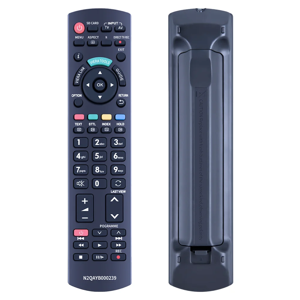 Replacement N2QAYB000239 Remote Control Compatible with Panasonic TV N2QAYB000222 N2QAYB000238 EUR7651030A