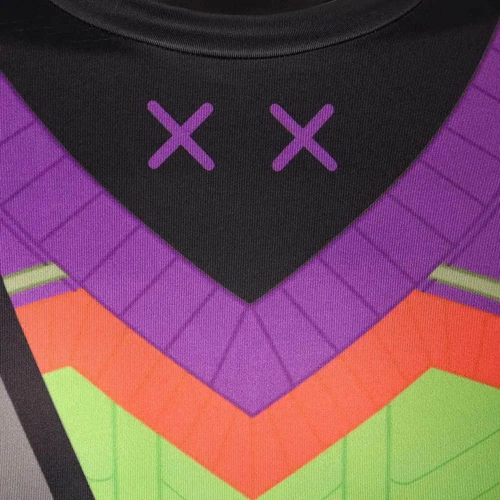 Fato de Cosplay Gekko Masculino, Game Valorant, Fantasia, Casual, Manga Curta, Top com o pescoço, T-shirt, Halloween