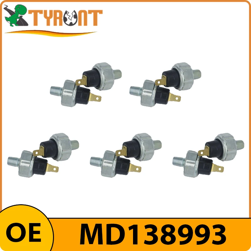 10 Uds MD138993 interruptor de presión de aceite de marca estilo de coche para Mitsubishi L200 Pajero Lancer Dingo Colt Outlander Grandis SPACE WAGON