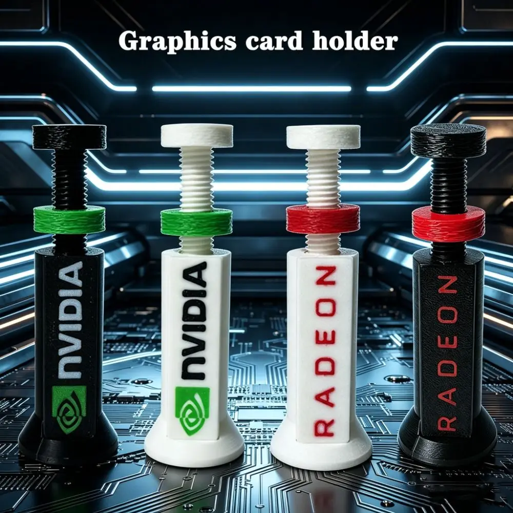 Adjustable Graphics Card Holder Extendable Tool Free GPU Jack Support Holder Lightweight GPU Support Bracket
