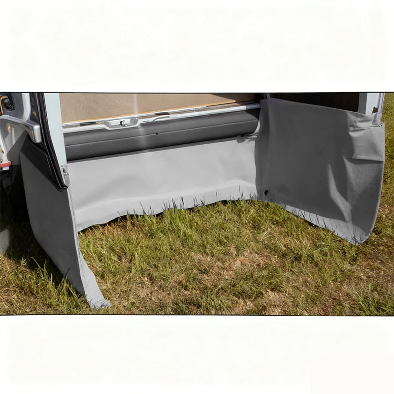 Rear Door Skirting For Fiat Ducato X250 X290 Camper Van Skirt Wind Rain Protection With Pegs & Hooks