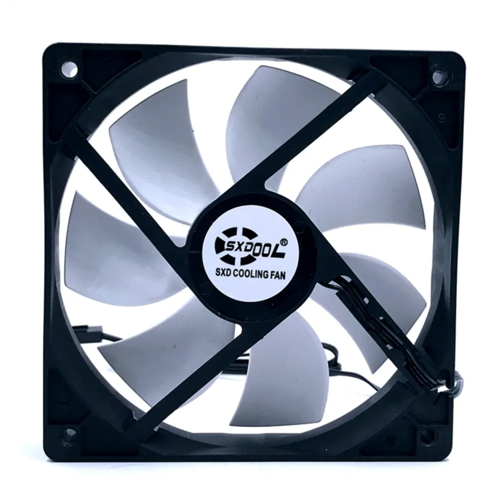 

Новый 120-мм вентилятор для корпуса ПК, 12В 0.1А, бесшумный осевой, 1250 об/мин