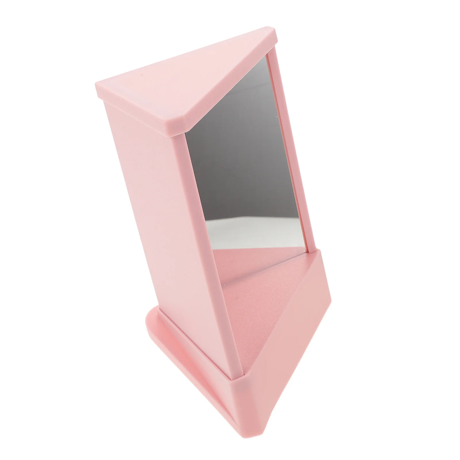 

Makeup Mirror Non Reversing Pink with Stand for Vanity Table Dressing Table True Face Mirror Vanity Standing Mirrors