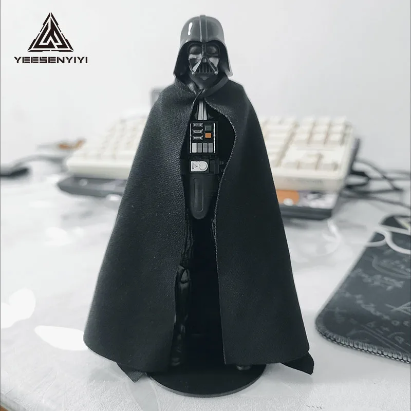 

6-inch 1/12 Scale Cloak for Action Figures, 15 CM Scaled BJD Doll Clothes, 6 Inches Blank Body Figure Outfit, 1/12 Star War cape