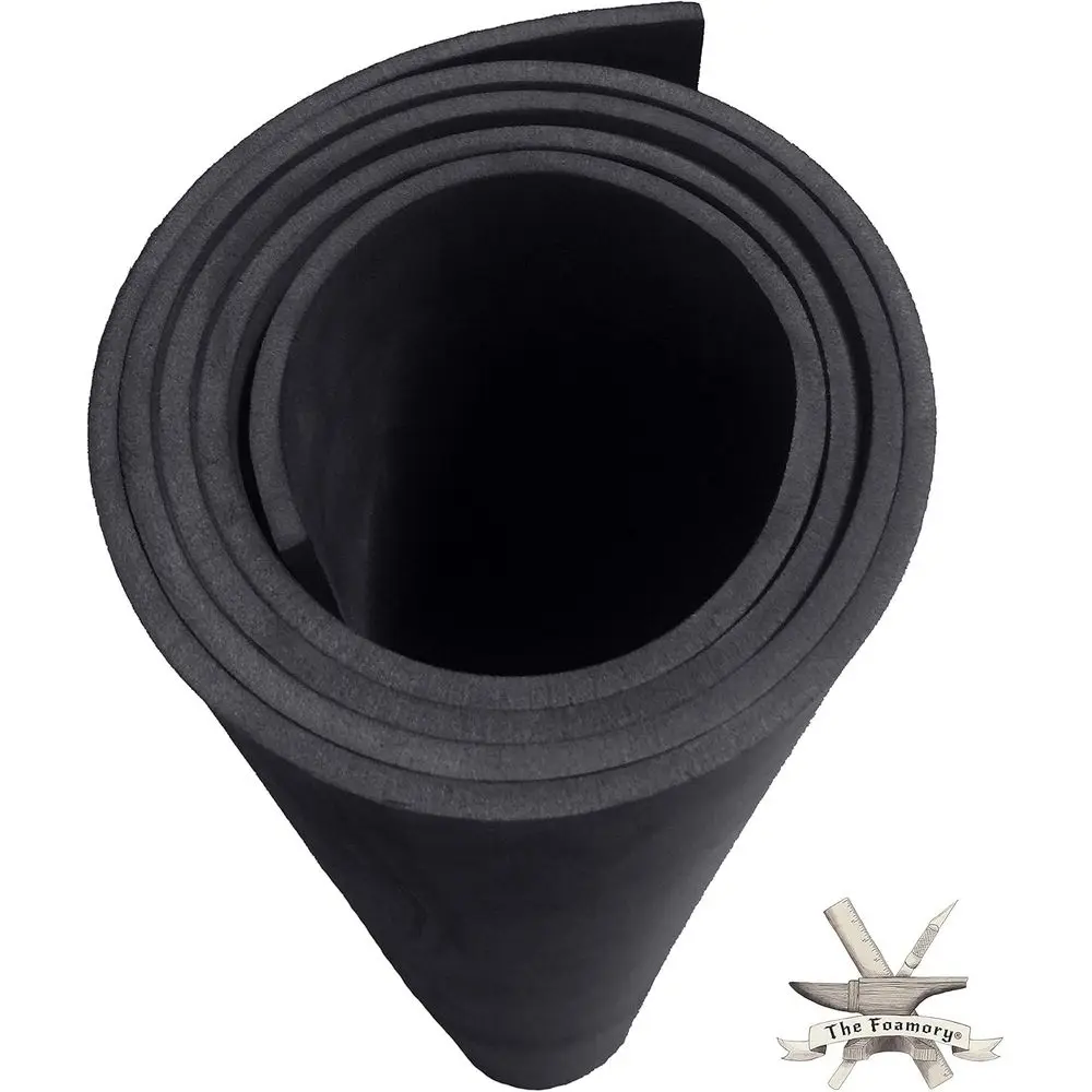 

Формоустойчивый лист ЭВА для косплея, толщина 6 мм (черный), размер X-Large 35x59 дюймов, высокоплотный лист ЭВА — премиум, 85 кг/м³, термоустойчивый