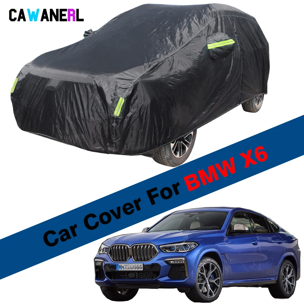 

Full Car Cover For BMW X6 2008-2022 Waterproof Summer Sun Shade Anti-UV Winter Rain Snow Prevent SUV Cover