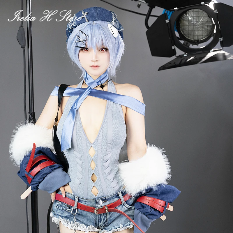 

Irelia H Store аниме Ayanami Rei косплей костюм Ayanami Rei повседневный костюм женский костюм на Хэллоуин