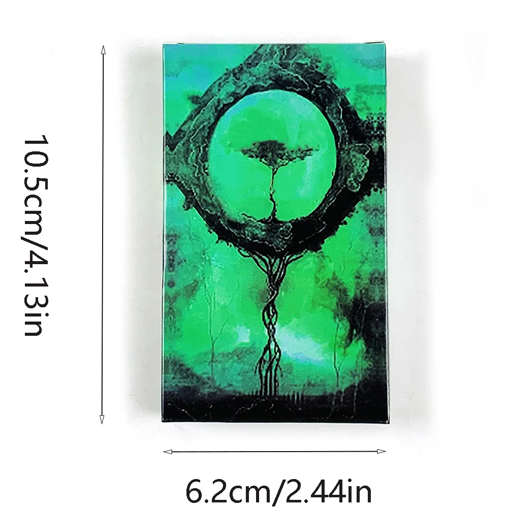 جديد أوراكل سطح السفينة 53 قطعة بطاقات أوراكل رائعة لعبة العرافة الغامضة حفلة عائلية مجلس لعبة لعبة ببطاقات ورقية للحفلات #6