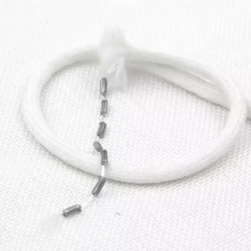 Wholesale Lead Rope DIY Coating Curtain White Cotton Thread Rope Put Bottom Tulle Weight Make Drapes Pendant Curtain Accessories