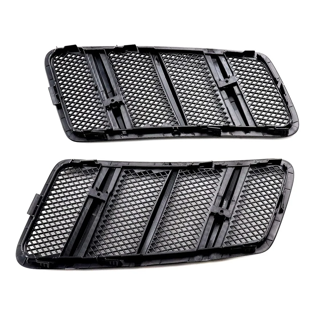 Rare Hood Vents, Left And Right Side Air Grille Cover For Mercedes Benz W166 GL/ML-Class 2012-2015 1668800105 1668800205