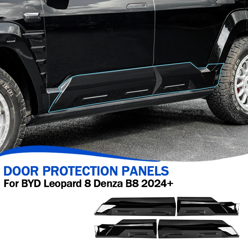 

Door Widening Panel For Leopard 8 Denza B8 2024+ Off-road Protective Trim Cover Body Kits Exterior Upgrade Car Accessories 4pcs