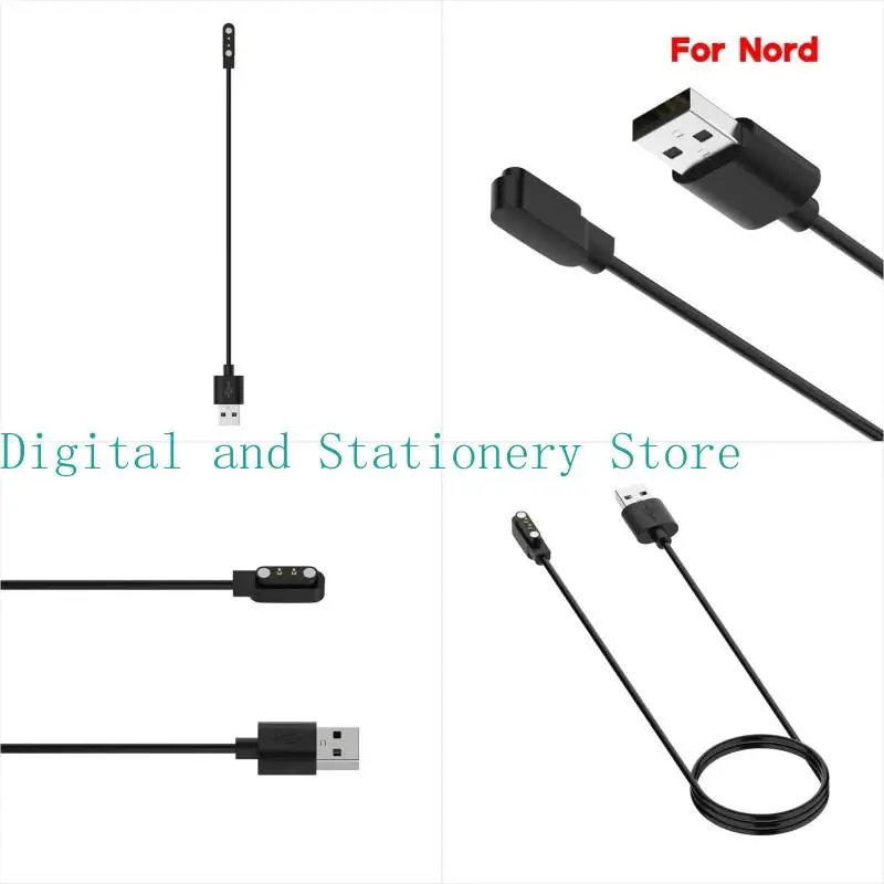 

Y1UB Efficient Smartwatch Charging Wire, Strong Lock for Nord, Easy to Carry