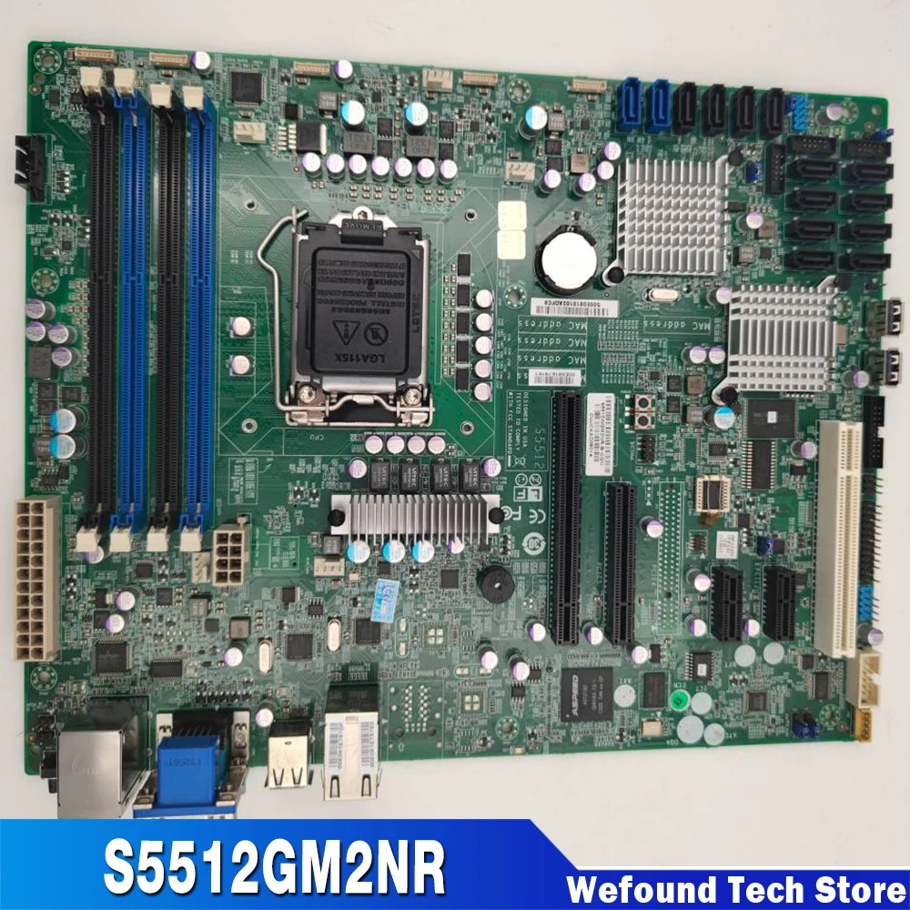 S5512 For TYAN LGA1155 DDR3 C204 Server Motherboard S5512GM2NR