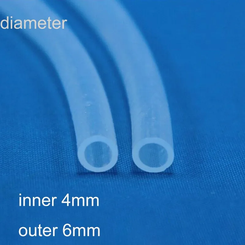 1m/5m/10m Aquarium Oxygen Pump Hose Air Bubble Stone Aquarium Fish Tank Pond Pump Tube 4*6mm White Color A2 view 4