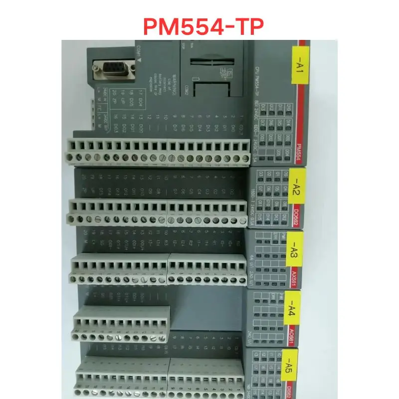 Used OEM disassembled parts CPU PM554-TP CPU module controller Functional test OK