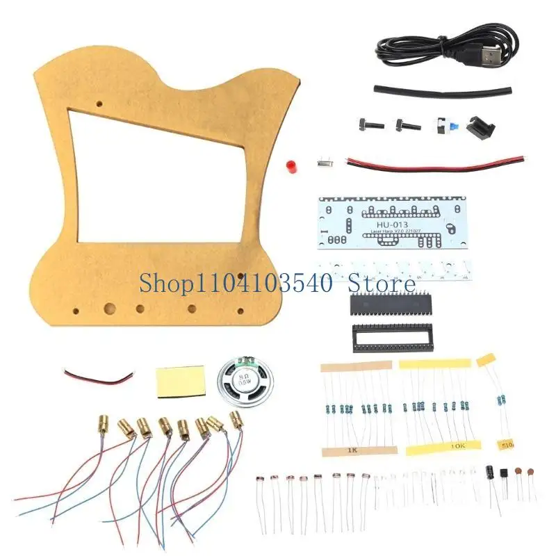 

02DC Harp 51SCM Электронный фортепианный комплект музыка музыка арфа DIY Электронное производство