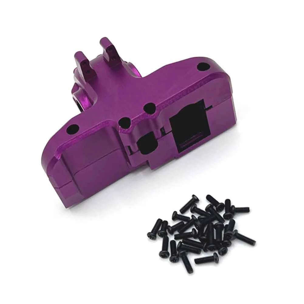 RC Car Upgrade Rear Wave Box Cover Gear Cover Kit for MJX 1/14 14209 14210 RC Car Upgrade Parts Purple