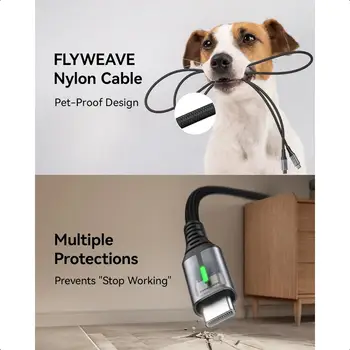 6 nejlepší prodej Krátký kabel USB typu C - №5