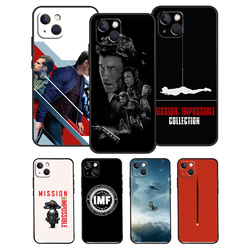 

Mission Impossible Phone Case For iPhone 16 Pro Max 15 14 13 11 12 Pro Max mini XR 15 16 Plus 16e Back Cover