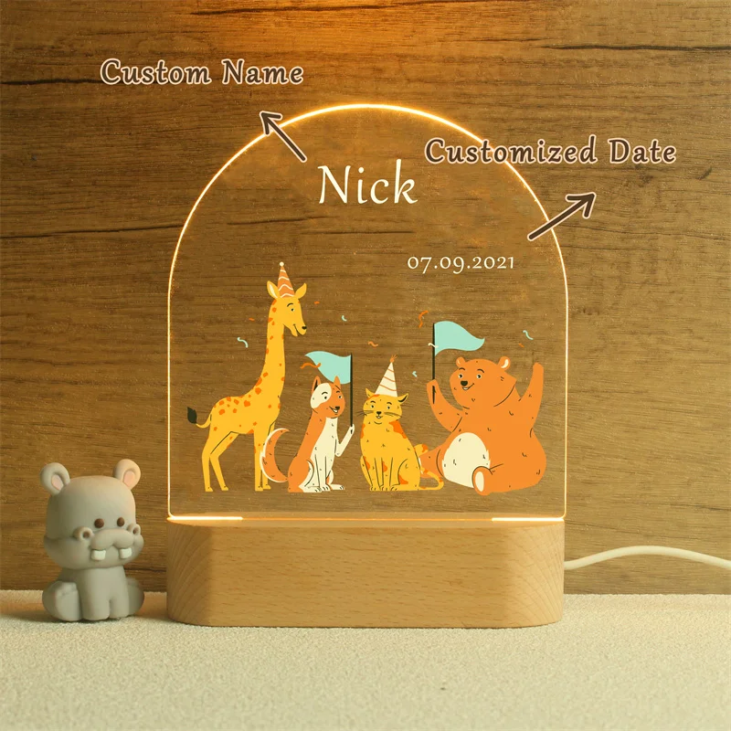 Custom Name Night Light,Personalized Gift for Baby,Baby Night Light,Baby Gift,Personalized Gift for Kids,Kids Room Decor