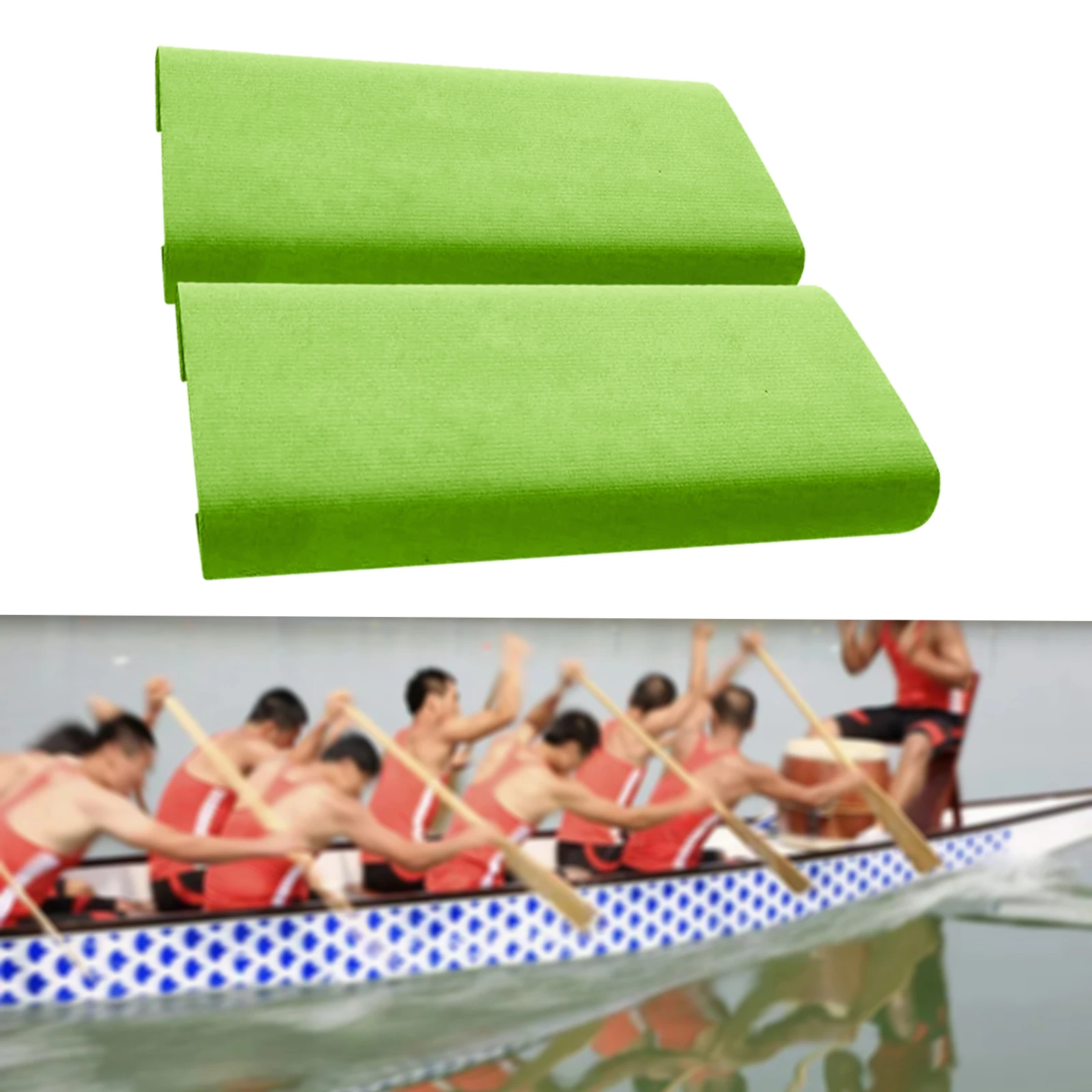 2 Pieces Dragon Boat Paddle Seat Pad Dragon Boat Saddle for Rowing Machine