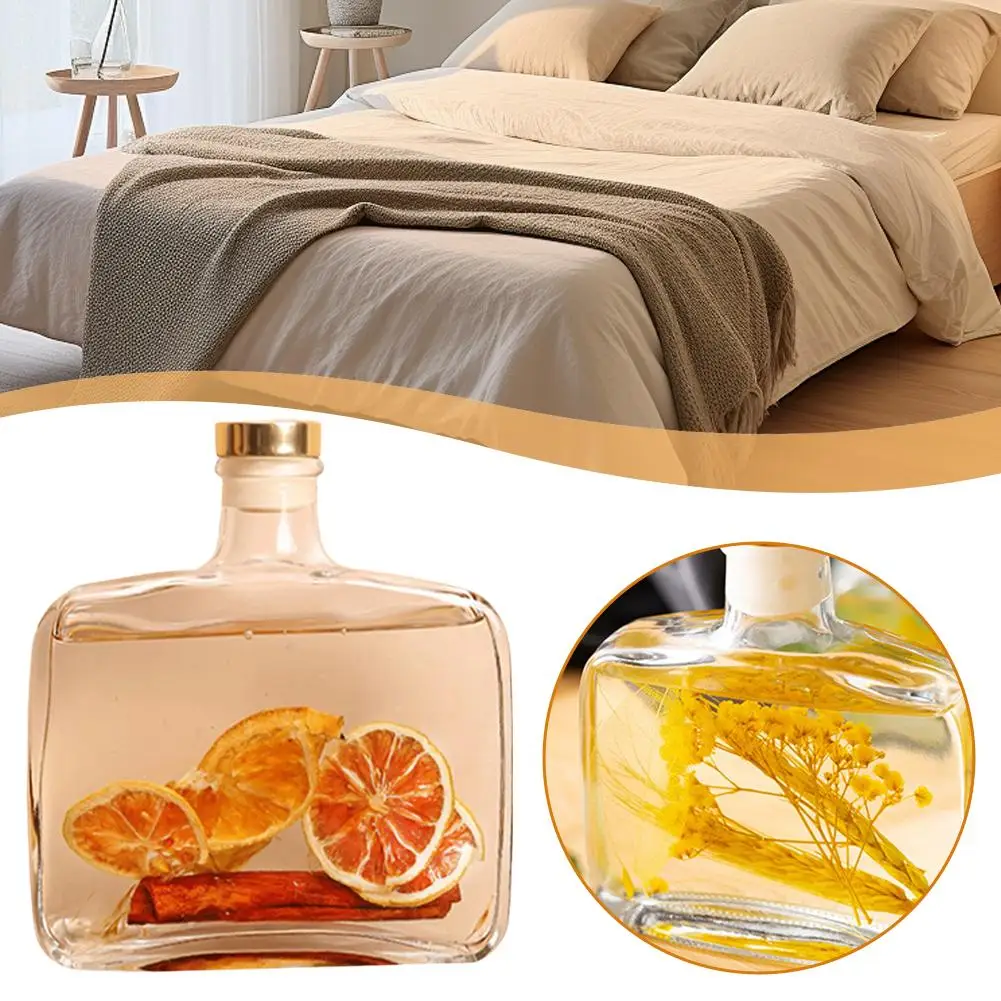 Aromaterapia delicata in rattan da 100 ml. Decorazione galleggiante per interni di lunga durata. Deodorante per incenso profumato per bastoncini da toilette W0O0