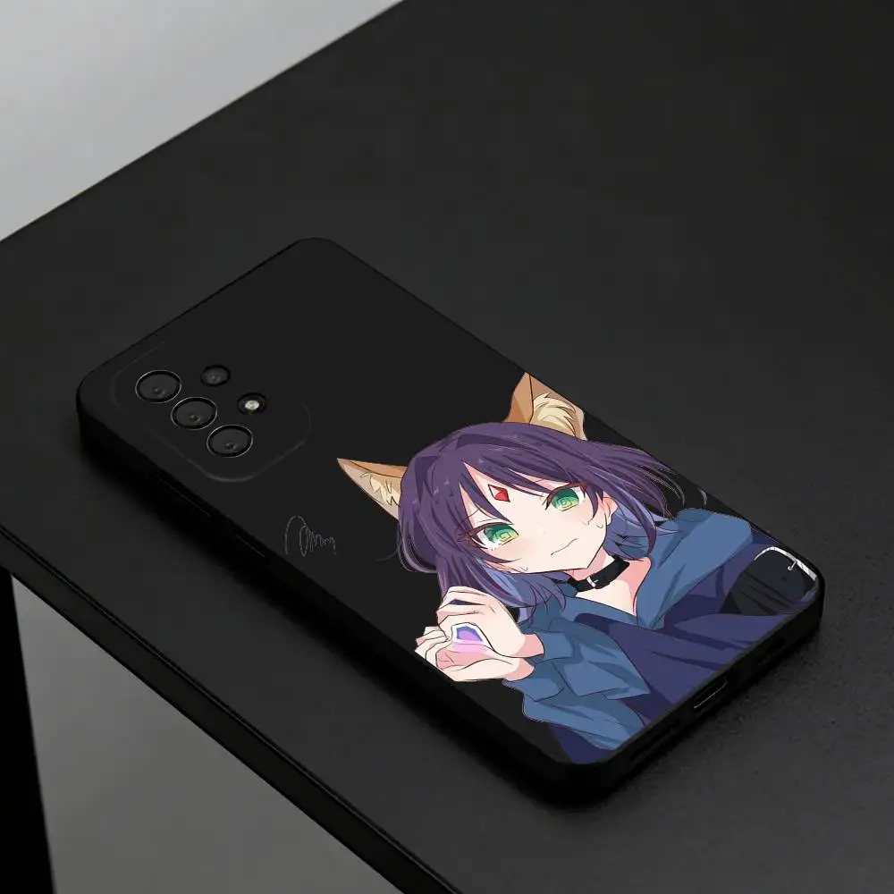 Злой Нейро Нейро сама! Чехол для телефона с изображением VTuber в стиле AI для Samsung S26, S25, S24, S23, S22, Plus, мягкий черный чехол.
